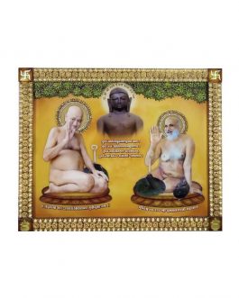 Special 3D effect art work on mdf with unbreakable chemical coating/Acharya Shri & Sudhasagarji Maharaj