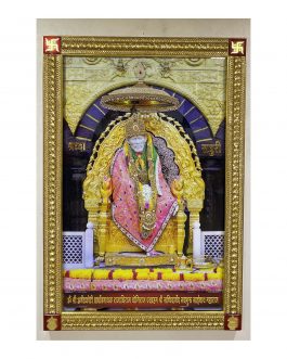 Special 3D effect art work on mdf with unbreakable chemical coating/Saibaba