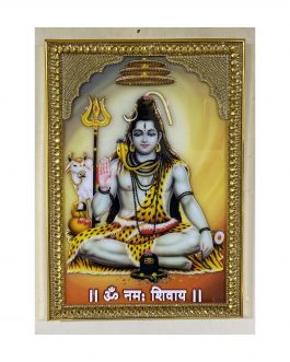 Special 3D effect art work on mdf with unbreakable chemical coating/Lord Shiva/ Shankarji