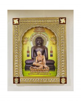 Special 3D effect art work on mdf with unbreakable chemical coating/Badebaba & Acharya shri Vidhya Sagarji Maharaj