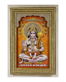 Special 3D effect art work on mdf with unbreakable chemical coating/Hanuman ji