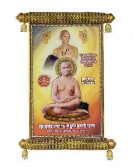 Special 3D effect art work on mdf with unbreakable chemical coating/Acharya Sunil Sagar ji maharaj