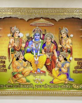 Special 3D effect art work on mdf with unbreakable chemical coating/ Ram Darbar