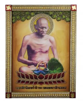 Special 3D effect art work on mdf with unbreakable chemical coating/Acharya Shri Gyan Sagar Ji Maharaj